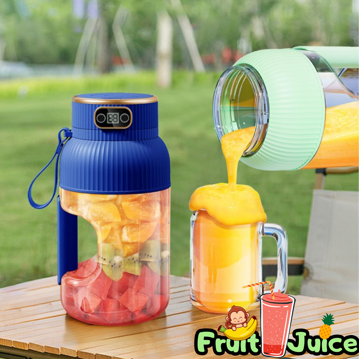 LICUADORA DE FRUTAS PORTATIL